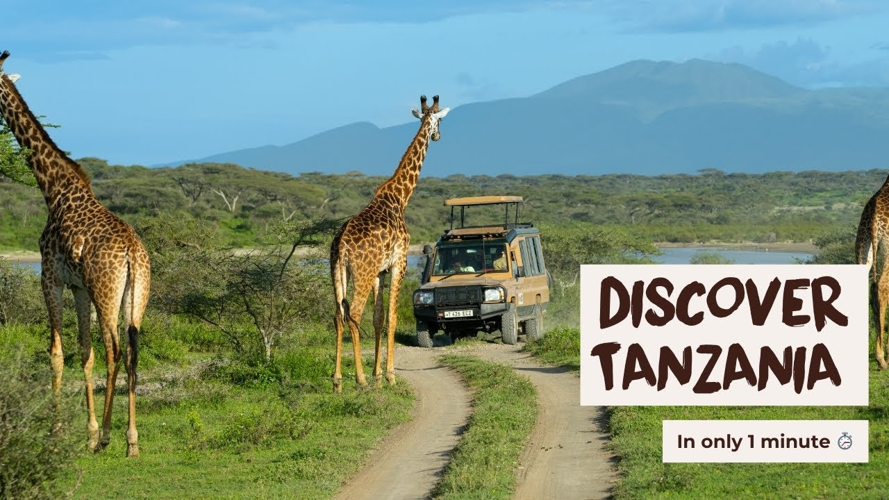 1 minute to discover Tanzania, with Tanzania Specialist.
