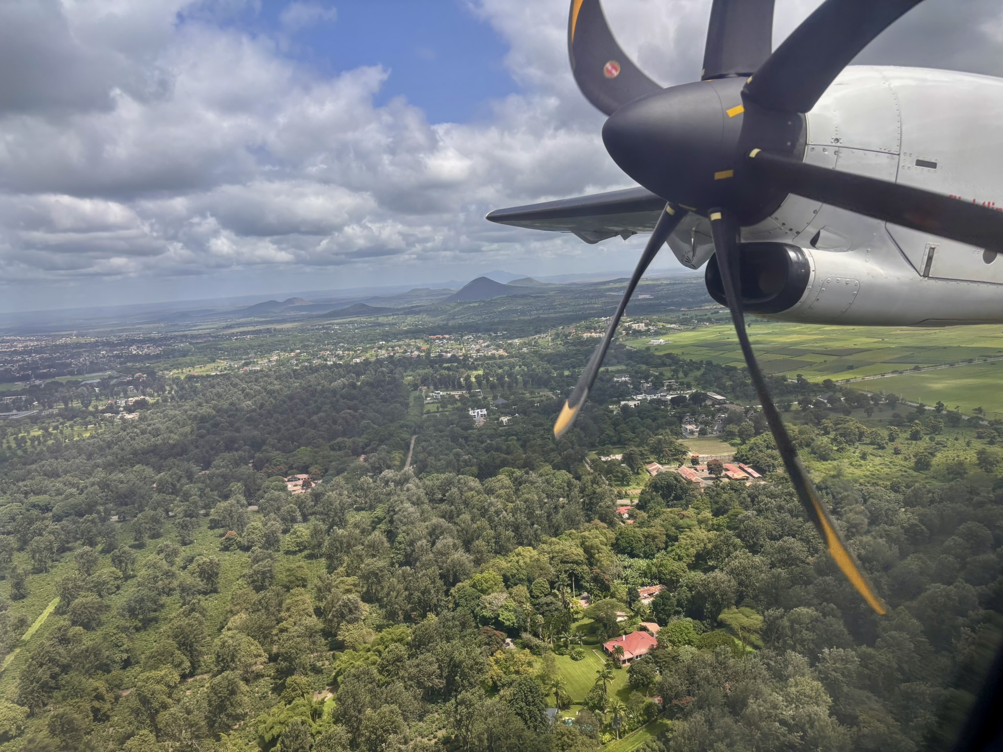 Flight to Zanzibar (included in the price)